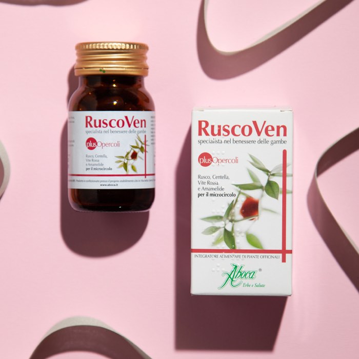 Ruscoven Plus, opercoli